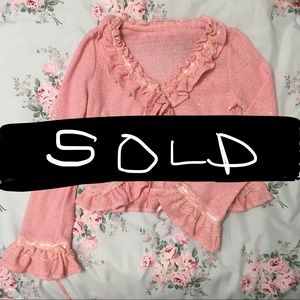 SOLD ON MERCARI Pink Lolita Bolero